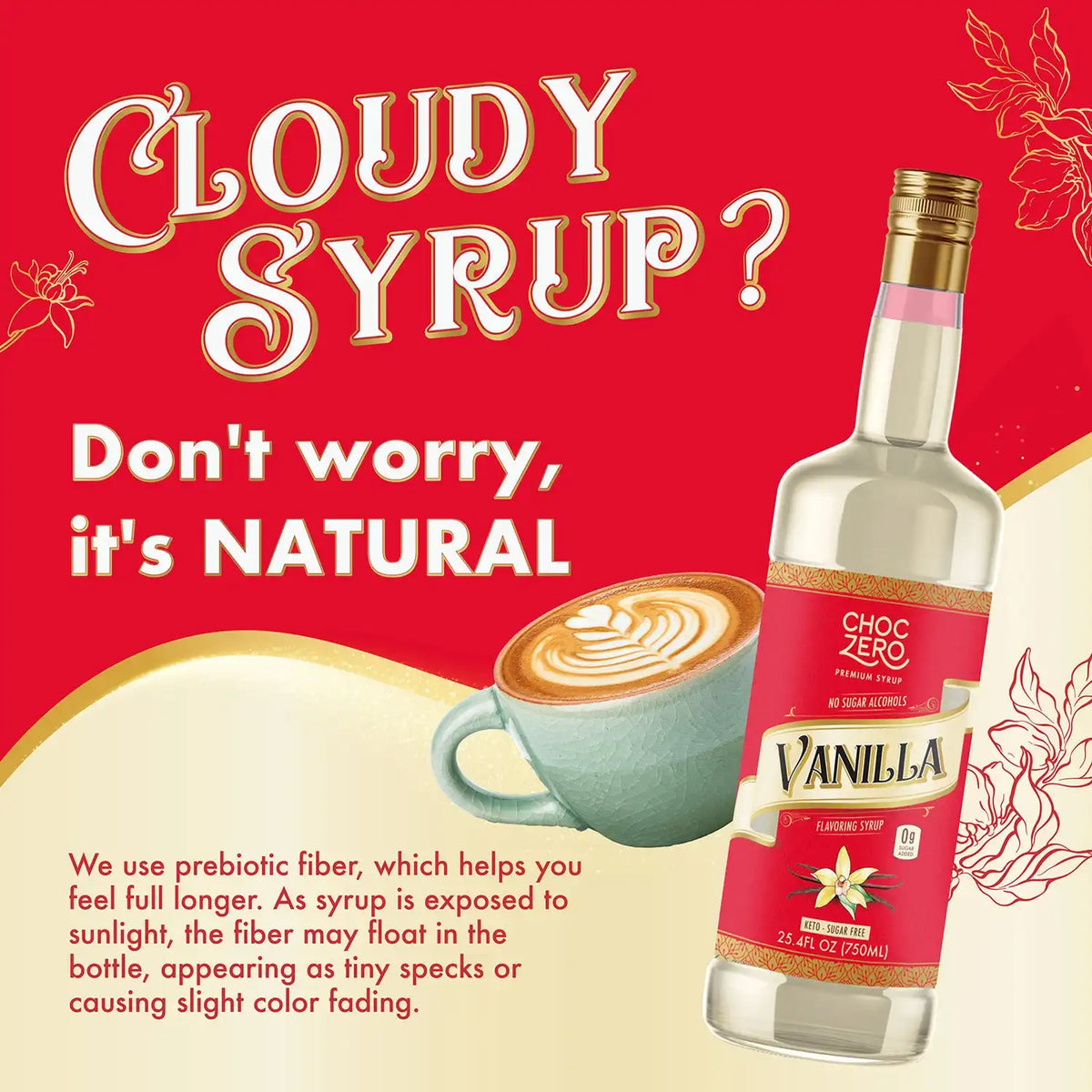Sugar Free Vanilla Coffee Syrup